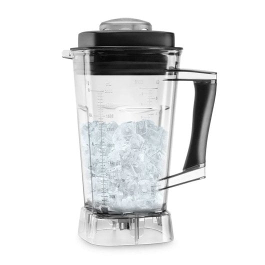 Batidora de vaso Ufesa Mystic Topaz 2000W 2L 6 cuchillas acero inoxidable negra
