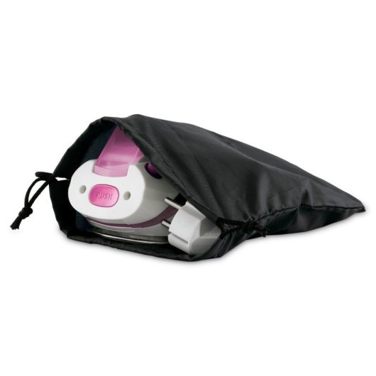 Plancha vapor-seco Ufesa PV0500 1100W suela acero inoxidable viaje púrpura-blanco