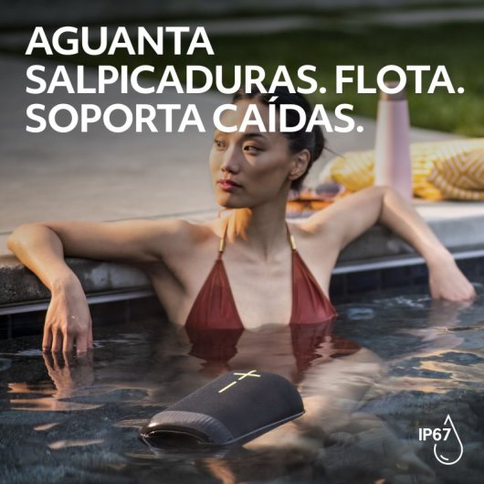 Altavoz Ultimate Ears EPICBOOM Portátil Inalámbrico Bluetooth 95dB IP67 hasta 17h negro