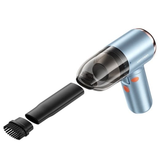 Aspiradora sin cable Vention Plegable 5000Pa Filtro HEPA 20min USB-C Azul