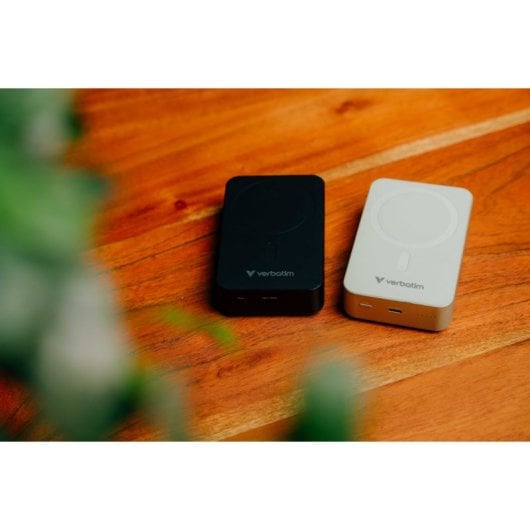 Power Bank Verbatim Charge?n?Go Essentials 20000mAh Quick Charge 3.0 50W MagSafe Wireless Negro