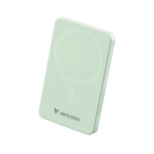 Verbatim Charge 'n' Go Essentials 5000 mAh Kabelloses Ladegerät Grün