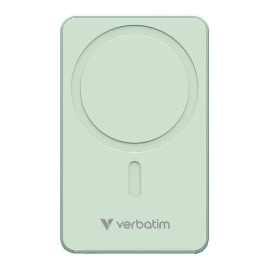 Verbatim Charge 'n' Go Essentials 5000 mAh Kabelloses Ladegerät Grün