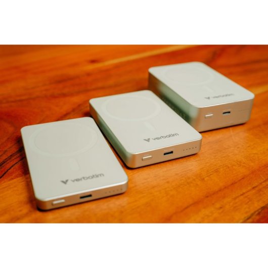 Verbatim Charge 'n' Go Essentials 5000 mAh Kabelloses Ladegerät Grün