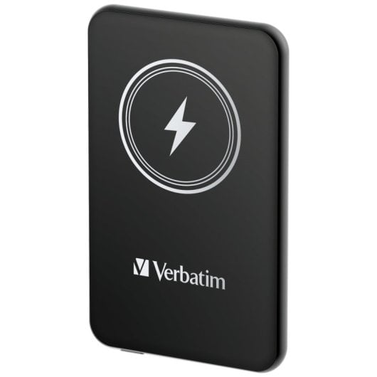 Batería externa Verbatim Charge ?n? Go 5000mAh MagSafe Quick Charge 3.0 20W Negro