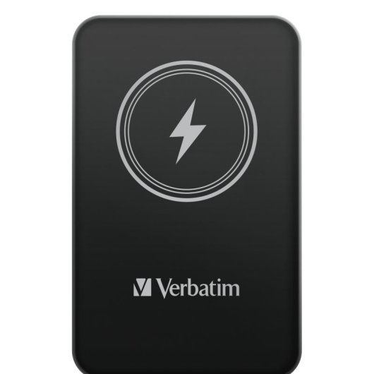 Batería externa Verbatim Charge ?n? Go 5000mAh MagSafe Quick Charge 3.0 20W Negro
