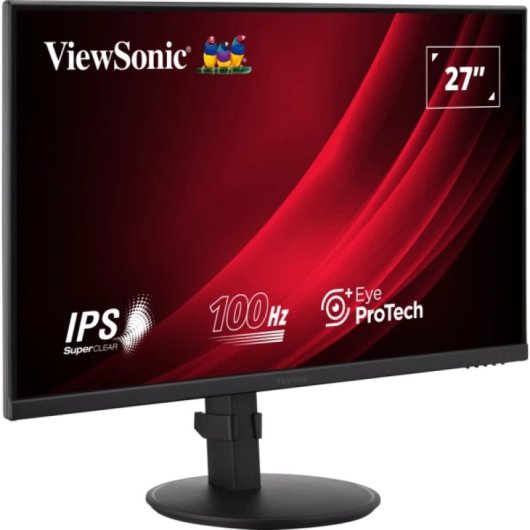 Moniteur Viewsonic 27″ 1080p 100 Hz IPS Réglage de la hauteur Sans scintillement HDMI DisplayPort