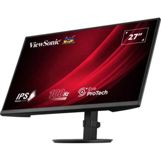 Moniteur Viewsonic 27″ 1080p 100 Hz IPS Réglage de la hauteur Sans scintillement HDMI DisplayPort