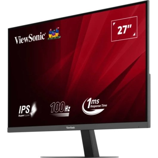 Monitor Viewsonic 27″ 2K 100Hz IPS HDR10 sem cintilação e com baixa luz azul VESA