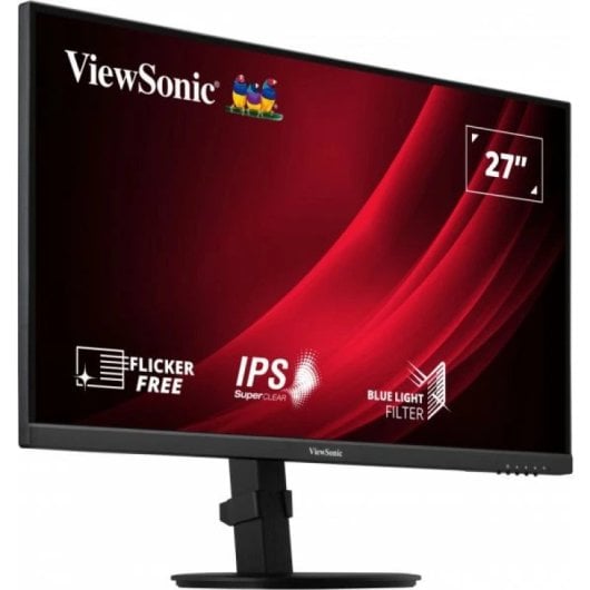 Monitor Viewsonic 27? 2560x1440 75Hz IPS Altura Ajustable Altavoces VESA