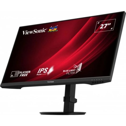 Monitor Viewsonic 27? 2560x1440 75Hz IPS Altura Ajustable Altavoces VESA