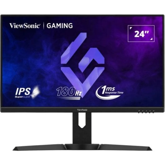 Monitor ViewSonic 23.8? 1080p 180Hz IPS FreeSync Premium HDR10 Base Ajustable