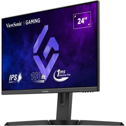 Monitor ViewSonic 23.8? 1080p 180Hz IPS FreeSync Premium HDR10 Base Ajustable