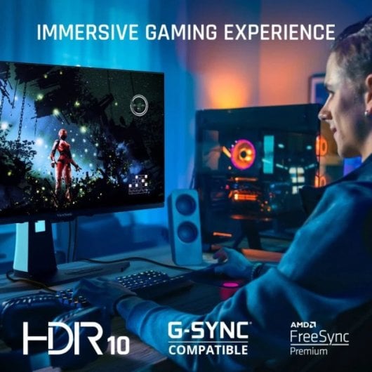 Monitor Viewsonic 27? 2560x1440 240Hz OLED Altavoces HDR VESA Ajuste altura