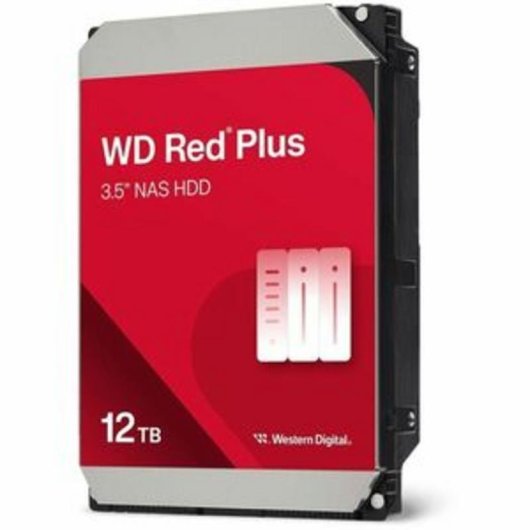 Disque Dur Western Digital Red Plus WD120EFGX 12TB HDD 7200rpm 260MB/s NAS