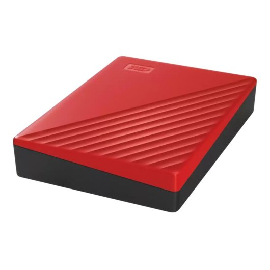 Western Digital 6TB HDD 2.5? USB 3.2 Gen 1 My Passport + Carcasa Plástico Rojo