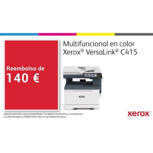 Télécopieur multifonction recto verso Xerox Laser Color VersaLink C415 NFC 40 ppm