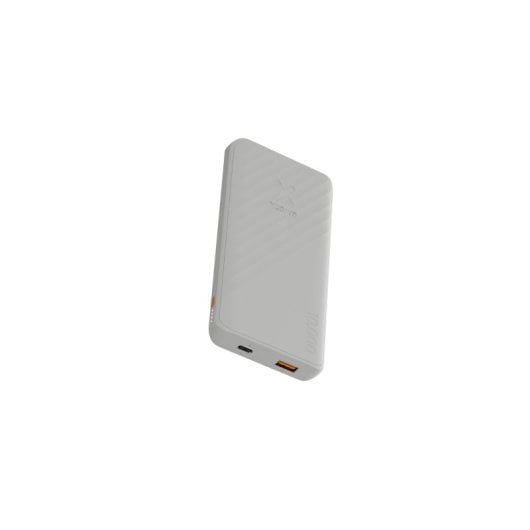 Power Bank Xtorm Go2 10000mAh FastCharge 15W Blanco ceniza Dual USB-A y USB-C