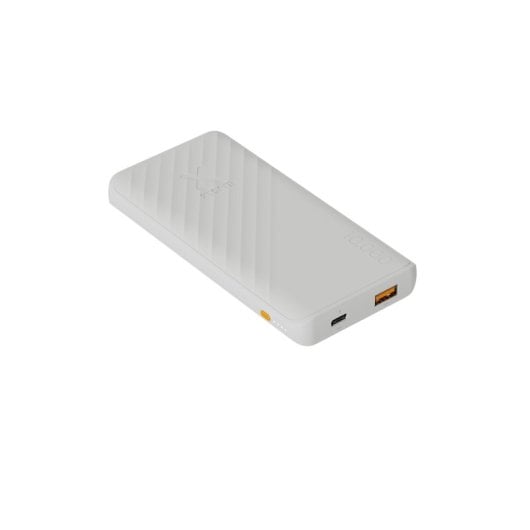 Power Bank Xtorm Go2 10000mAh FastCharge 15W Blanco ceniza Dual USB-A y USB-C