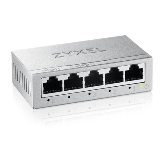 Switch Zyxel 5 porte Gigabit Ethernet L2 non gestito 10 Gbps QoS