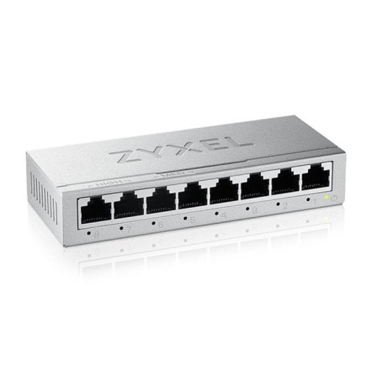 Switch Zyxel 8 porte RJ-45 Gigabit Ethernet L2 non gestibile 16 Gbps