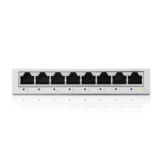 Switch Zyxel 8 porte RJ-45 Gigabit Ethernet L2 non gestibile 16 Gbps