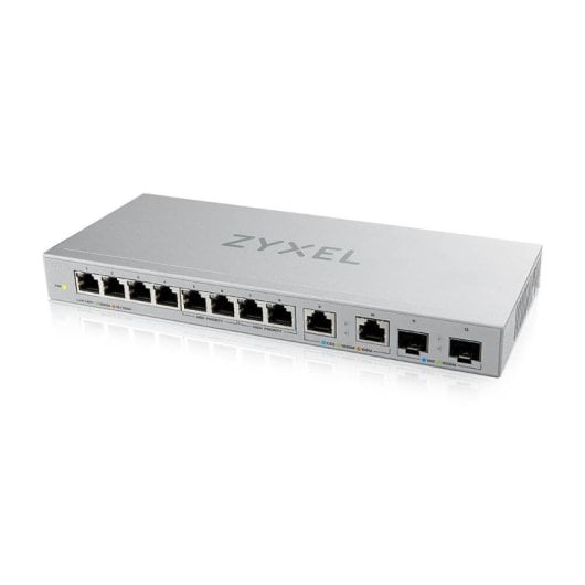 Switch Zyxel 8 Puertos Gigabit Ethernet 2 Puertos 2.5G 2 SFP+ No Gestionado QoS ACL Gris