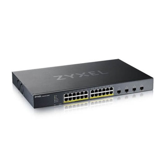 Switch Gerenciável Zyxel L2+/L3 24 Portas Gigabit Ethernet QoS Cloud