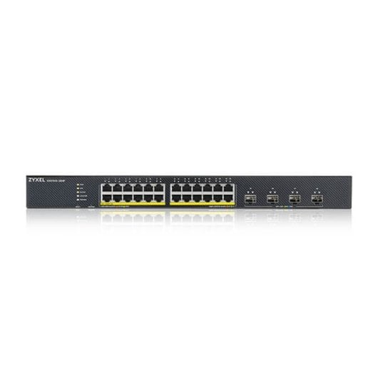Switch Gerenciável Zyxel L2+/L3 24 Portas Gigabit Ethernet QoS Cloud