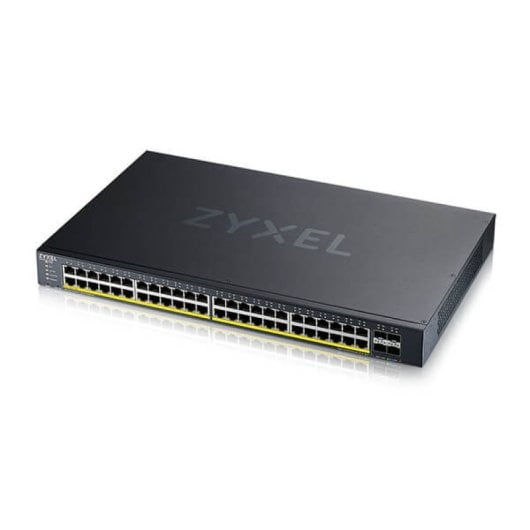 Switch gestionado Zyxel XGS1935-52HP 48x GbE PoE+, 4x SFP+ 10G, 176Gbps, 375W, Rack
