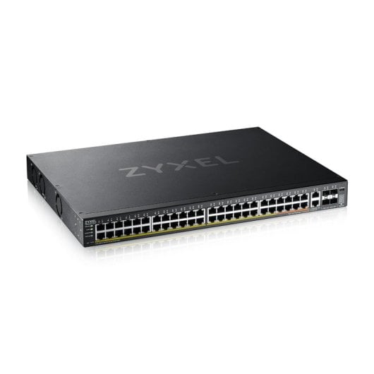 Switch Zyxel 48 porte Gigabit 2x10G rame 4xSFP+ L3 PoE+ 960W rack QoS