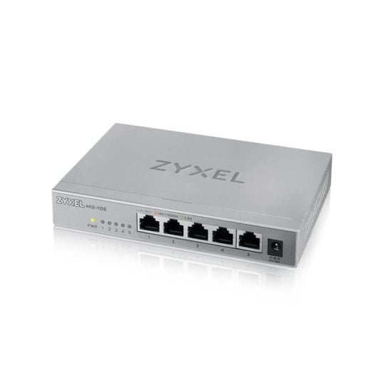 Switch Zyxel XMG-105 2.5G 5 Puertos Metal QoS Compacto Alta Capacidad