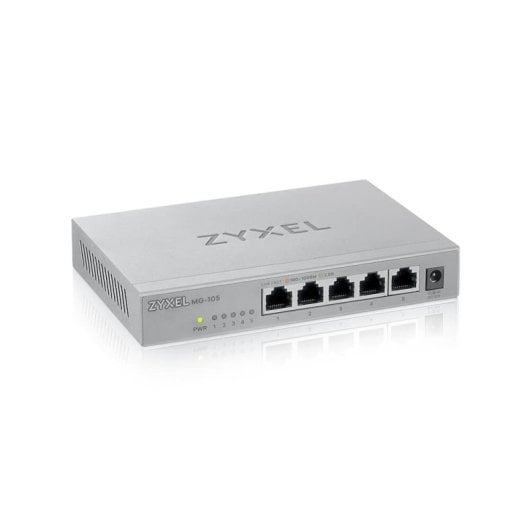 Switch Zyxel XMG-105 2.5G 5 Puertos Metal QoS Compacto Alta Capacidad