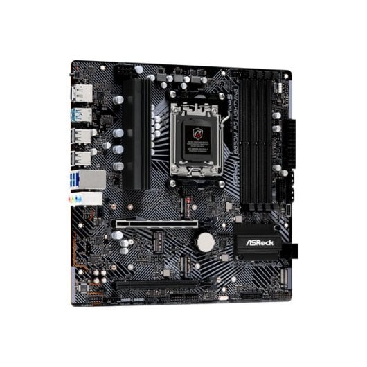 Carte mère Asrock B650M DDR5 AM5 Micro ATX PG Lightning PCIe 5.0 Wi-Fi DisplayPort HDMI LAN 2.5G