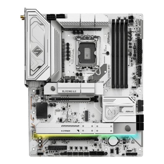 Asrock Z890 Steel Legend WiFi Motherboard ATX LGA1851 DDR5 Wi-Fi 7 Overclock