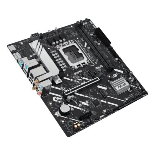 Placa Base ASUS Intel H810 LGA 1851 Micro ATX PRIME H810M-A WIFI DDR5 M.2 PCIe 4.0 Wi-Fi 6 Bluetooth 5.3