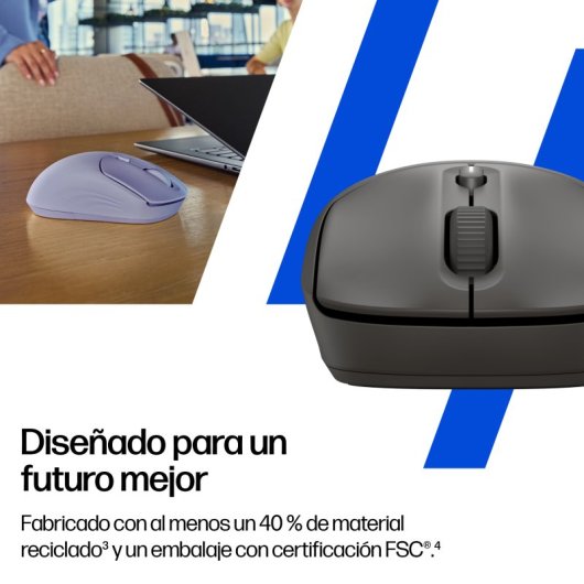 HP Wireless Silent Mouse 24 Monate Batterielebensdauer Beidhändiges, weiches Silikon
