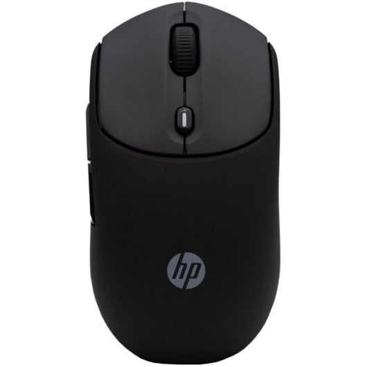 Ratón HP 400 Inalámbrico Dual Bluetooth/USB 2.4GHZ Silencioso Batería 24 Meses 6000DPI Silicona Suave Negro