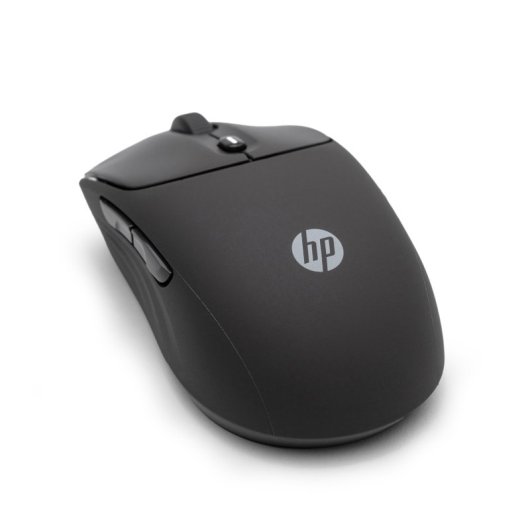 HP Wireless Silent Mouse 24 Monate Batterielebensdauer Beidhändiges, weiches Silikon