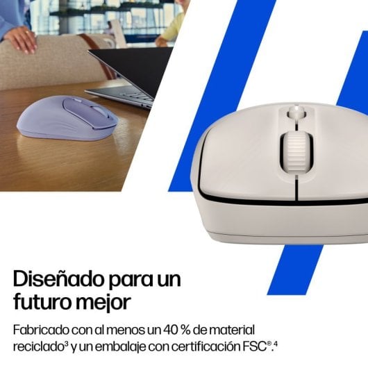 Ratón HP 400 Inalámbrico Dual Bluetooth/USB 2.4GHZ Silencioso Batería 24 Meses 6000DPI Silicona Suave Negro