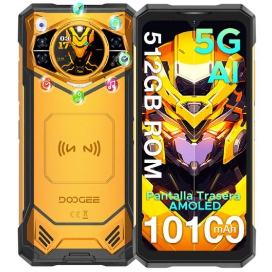 Doogee S200X 32 GB RAM 512 GB AMOLED 5G IP68 100 MP Kamera 10100 mAh Akku