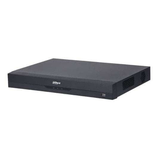 Gravador NVR Dahua DHI-NVR5232-EI de 32 canais, 2 HDD H. 265+, saídas HDMI e VGA, 1U, preto