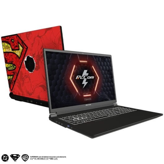 PcCom Revolt 4060 Intel Core i9-14900HX/32 GB/SSD de 1 TB/RTX 4060/16" Super-Homem