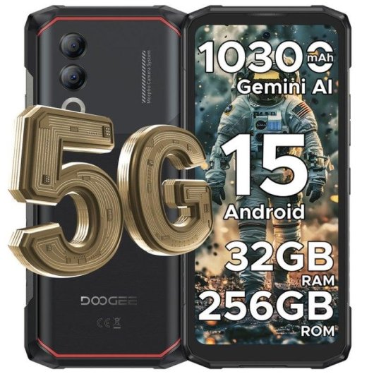 Doogee Blade 20 Turbo 5G 8GB 256GB 6.6" Schwarz