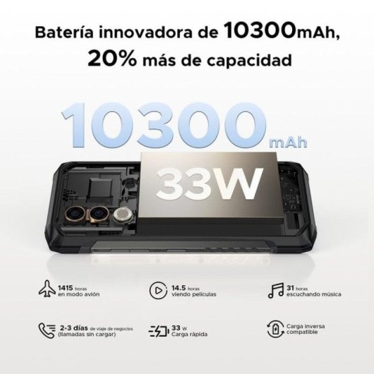 Doogee Blade 20 Turbo 5G 8GB 256GB 6.6" Schwarz