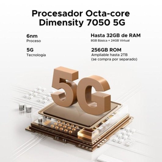 Doogee Blade 20 Turbo 5G 8GB 256GB 6.6" Schwarz