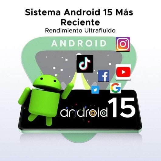 Doogee Note 59 Pro 5G 8GB 256GB Negro 6,75" Pantalla IPS