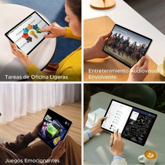 Tablet Doogee Tab E3 Pro WiFi + 4G 13" 32GB 256GB Negro/Gris/Dorado