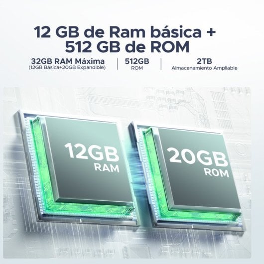 Doogee S Cyber Pro 32 GB de RAM, 512 GB de ROM, bateria de 10.800 mAh, Helio G100, IP69K, 6,6″, FHD+, 120 Hz