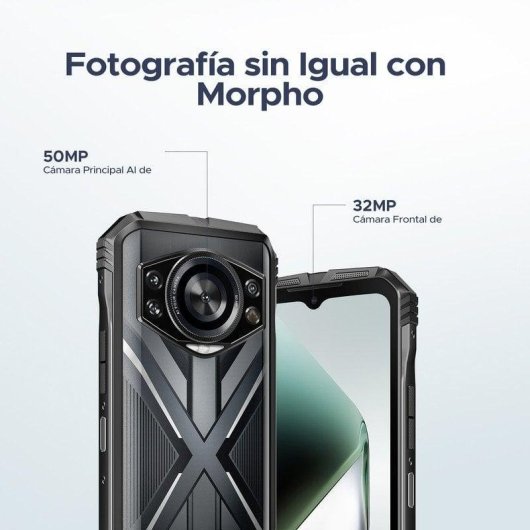 Doogee S cyber Pro 4G 12GB Noir 6,6" 512GB Ultra-résistant